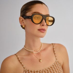 AIRE  - Satellite Black / Amber Tint